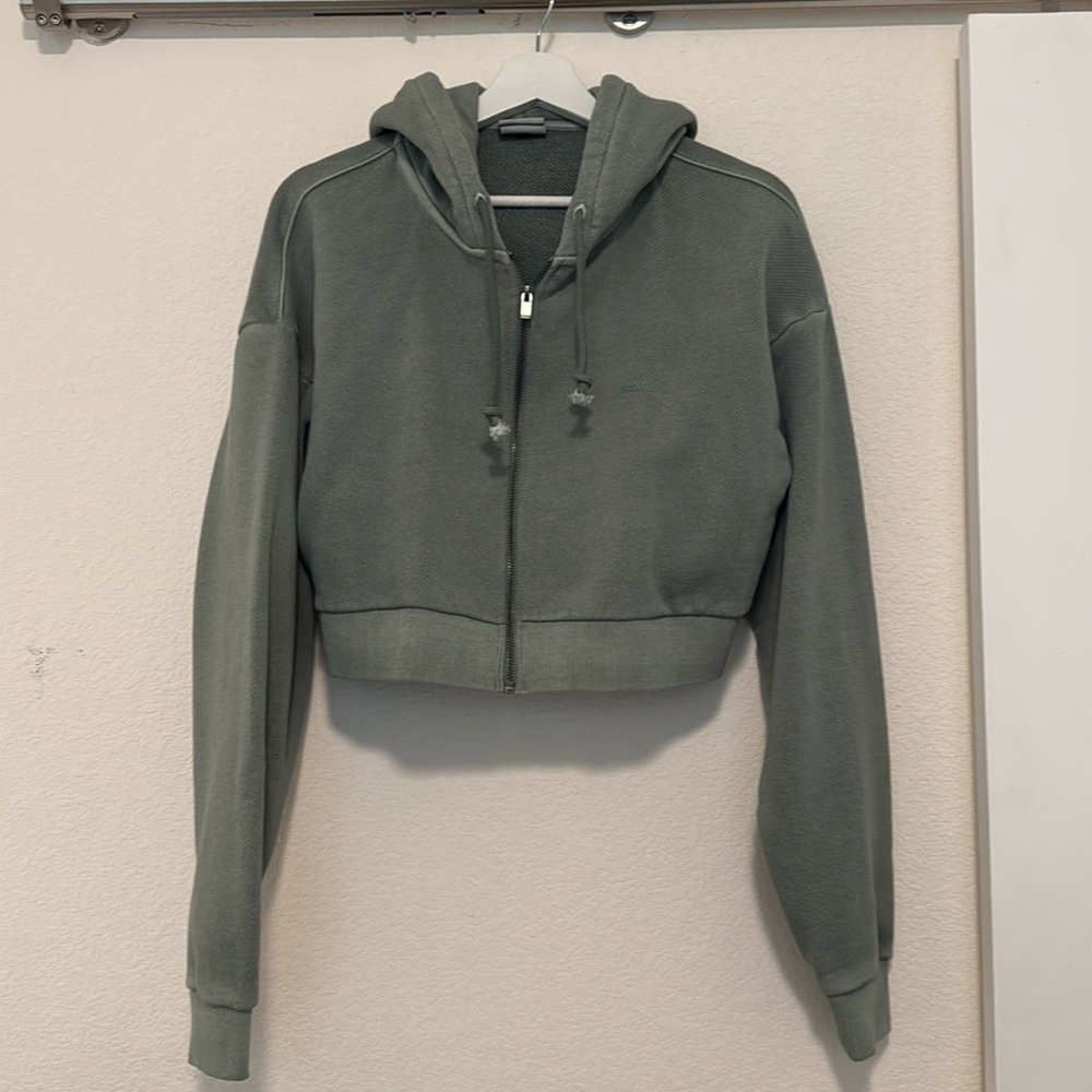 Gymshark everywear Cropped Zip Hoodie M